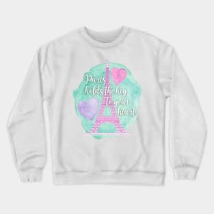 Paris Holds the Key to your Heart - Anastasia Musical Crewneck Sweatshirt